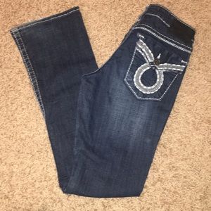 Boot cut jeans
